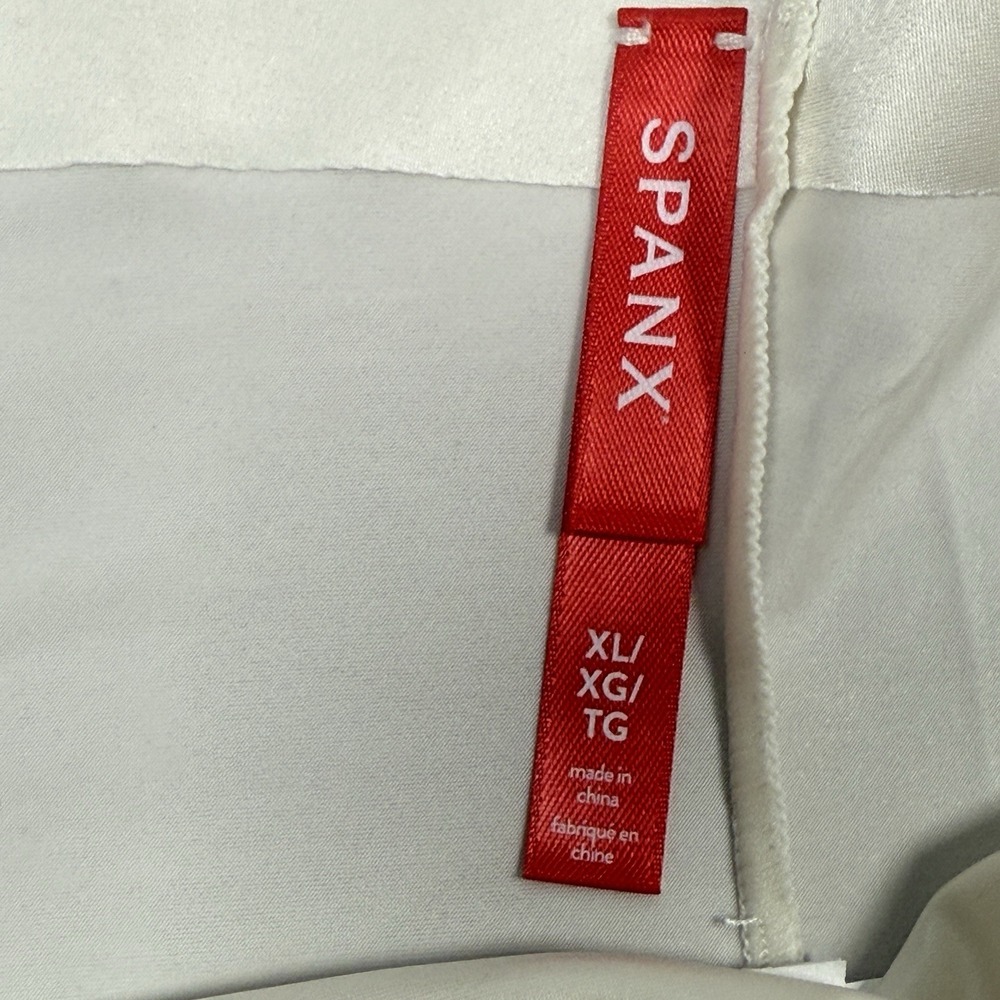 Spanx Women High-Waisted Mid-Thigh Sheers Linen Cream Size XL‎ NEW - Picture 7 of 7